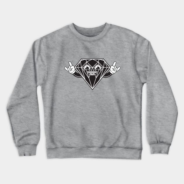 Diamond Rocker Crewneck Sweatshirt by Woah_Jonny